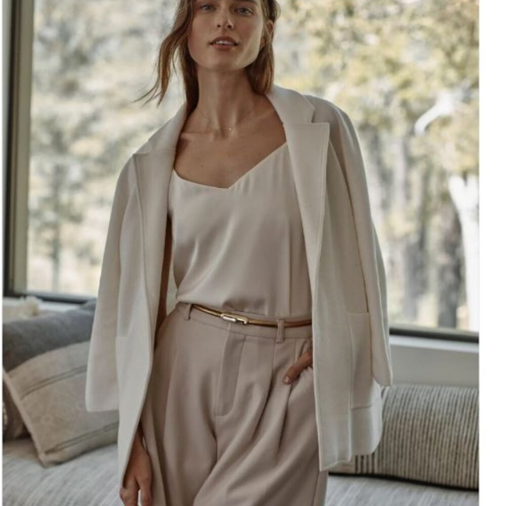 Washable Stretch Silk V-Neck Cami